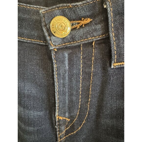 True‎ Religion Jean women Curvy Skinny size 27 With Gold Sequin, tayler swift, - Picture 3 of 16